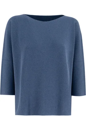LE TRICOT PERUGIA Mujer, Jerseys, Azul, Talla: S
