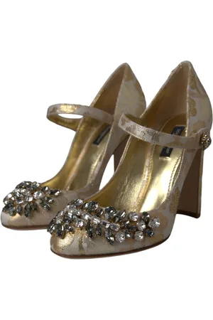 Dolce & Gabbana Mujer, Zapatos, Amarillo, Talla: 35 1/2 EU