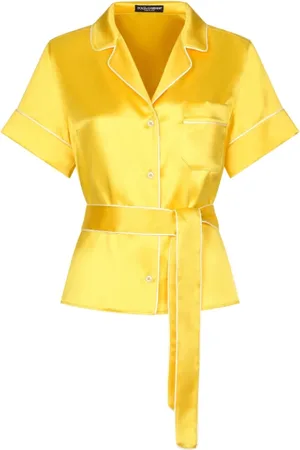 Dolce & Gabbana Mujer, Blusas y Camisas, Amarillo, Talla: XS