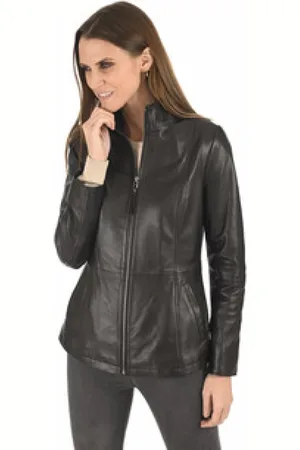 La Canadienne Mujer, Chaquetas, Negro, Talla: 4XS