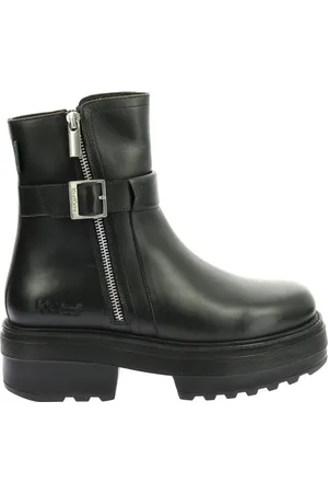 Kickers Mujer, Zapatos, Negro, Talla: 36 EU
