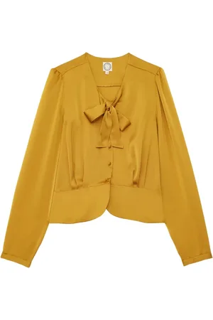 Inès de la Fressange Mujer, Blusas y Camisas, Amarillo, Talla: L
