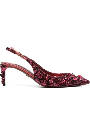Dolce & Gabbana Mujer, Zapatos, Rojo, Talla: 37 EU