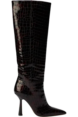 Hibourama Mujer, Zapatos, Rojo, Talla: 39 EU