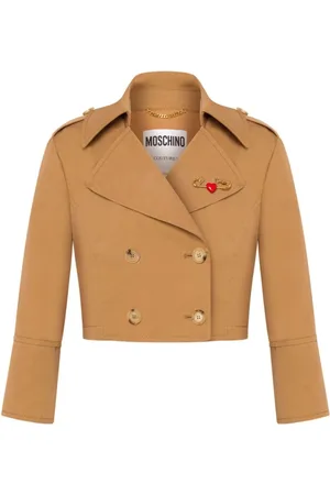 Moschino Mujer, Chaquetas, Marrón, Talla: S