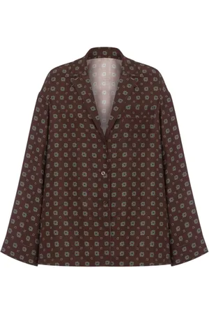 Moschino Mujer, Blusas y Camisas, Marrón, Talla: S