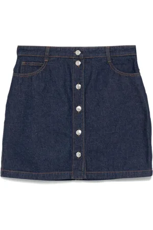 Maison Kitsuné Mujer, Faldas, Azul, Talla: W27