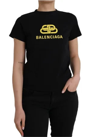 Balenciaga Mujer, Camisetas, Negro, Talla: XL
