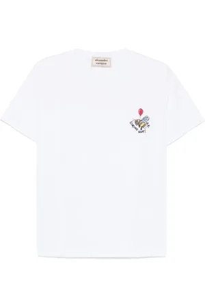 ALESSANDRO ENRIQUEZ Mujer, Camisetas, Blanco, Talla: S