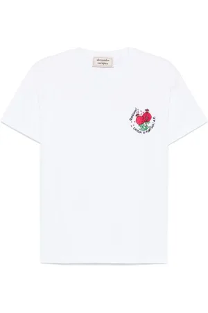 ALESSANDRO ENRIQUEZ Mujer, Camisetas, Blanco, Talla: S