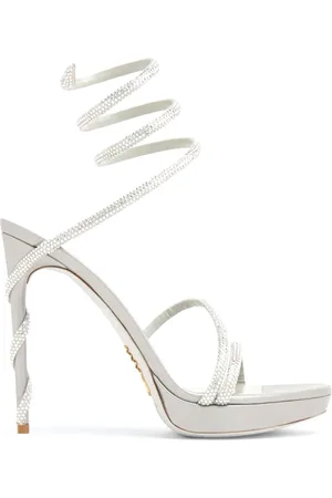 RENE CAOVILLA Mujer, Zapatos, Gris, Talla: 39 EU