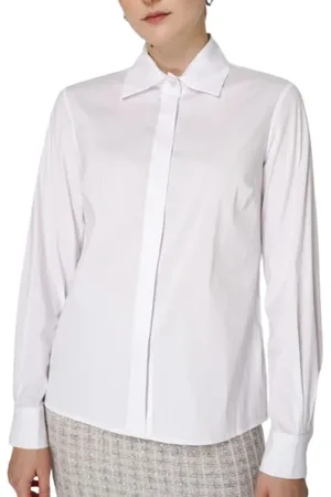 D.EXTERIOR Mujer, Blusas y Camisas, Blanco, Talla: S