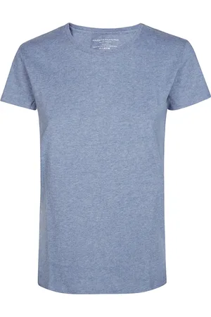 Majestic Mujer, Camisetas, Azul, Talla: M