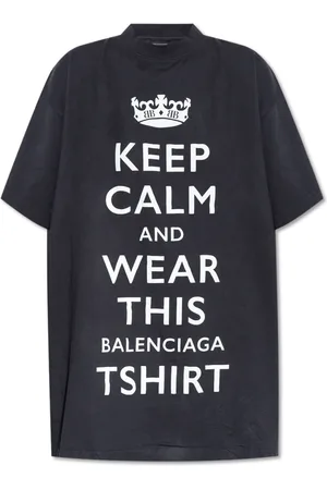 Balenciaga Mujer, Camisetas, Gris, Talla: L