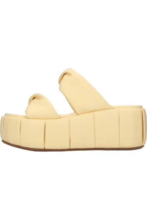 THEMOIRÈ Mujer, Zapatos, Amarillo, Talla: 41 EU