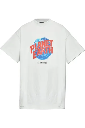 Balenciaga Unisex, Camisetas, Gris, Talla: L