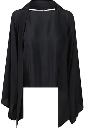 FEDERICA TOSI Mujer, Blusas y Camisas, Negro, Talla: S