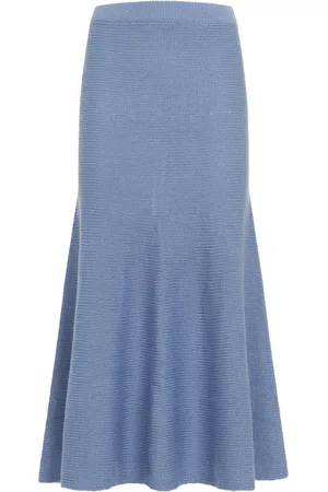 GABRIELA HEARST Mujer, Faldas, Azul, Talla: S
