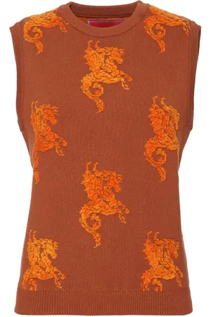 La DoubleJ Mujer, Jerseys, Marrón, Talla: XL
