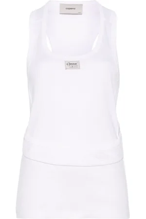 COPERNI Mujer, Camisetas, Blanco, Talla: S