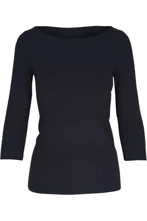Majestic Mujer, Camisetas, Azul, Talla: L