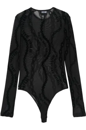 VERSACE Mujer, Camisetas, Negro, Talla: S
