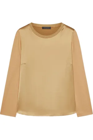 Elena Miro Mujer, Camisetas, Marrón, Talla: L