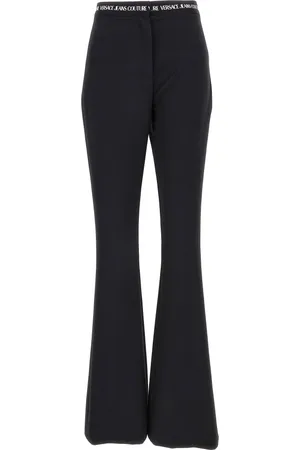 VERSACE Mujer, Pantalones, Negro, Talla: S