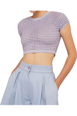 GENNY Mujer, Camisetas, Púrpura, Talla: XS