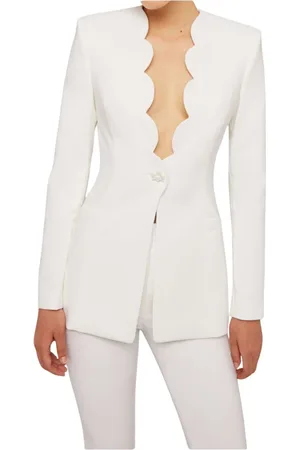 GENNY Mujer, Chaquetas, Blanco, Talla: S