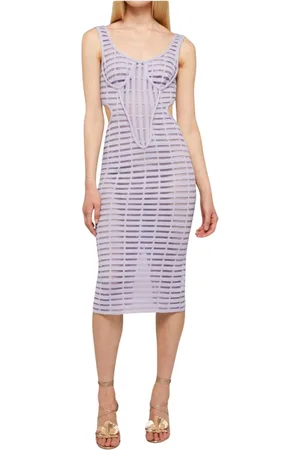 GENNY Mujer, Vestidos, Púrpura, Talla: XS