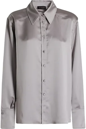 Andamane Mujer, Blusas y Camisas, Gris, Talla: S