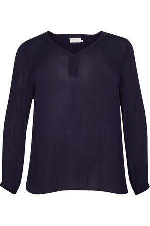 Kaffe Mujer, Blusas y Camisas, Púrpura, Talla: 6XL