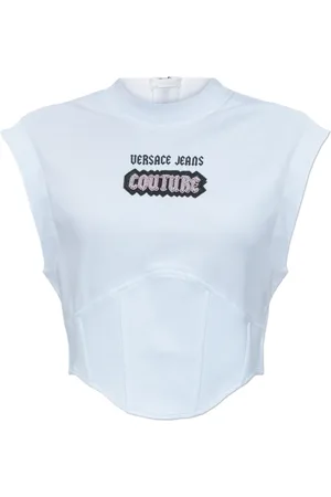 VERSACE Mujer, Camisetas, Blanco, Talla: S