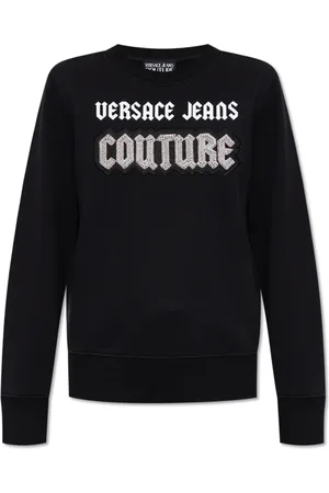 VERSACE Mujer, Sudaderas, Negro, Talla: XS