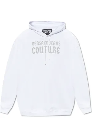 VERSACE Mujer, Sudaderas, Blanco, Talla: L