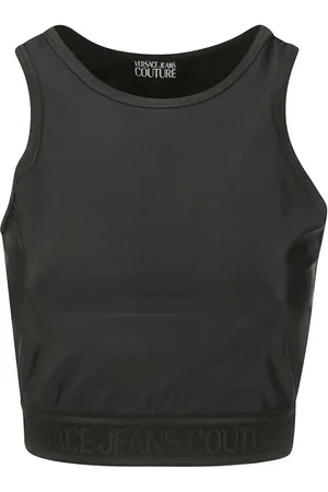 VERSACE Mujer, Camisetas, Negro, Talla: S