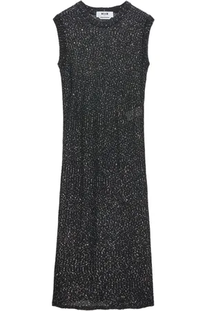 Msgm Mujer, Vestidos, Negro, Talla: M