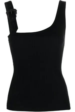 VERSACE Mujer, Camisetas, Negro, Talla: L