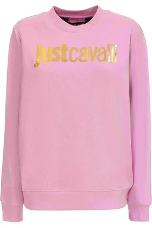 Roberto Cavalli Mujer, Sudaderas, Rosa, Talla: L