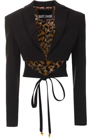 Roberto Cavalli Mujer, Chaquetas, Negro, Talla: S
