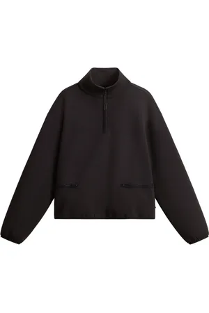 Woolrich Mujer, Sudaderas, Negro, Talla: S