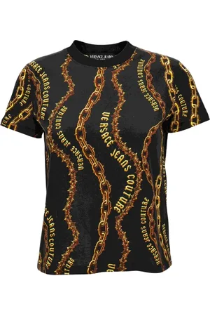 VERSACE Mujer, Camisetas, Negro, Talla: XS
