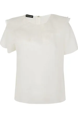Emporio Armani Mujer, Blusas y Camisas, Blanco, Talla: L
