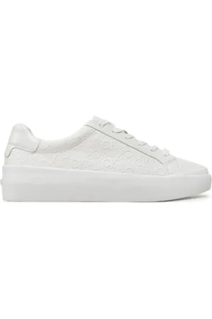 Calvin Klein Mujer, Zapatos, Blanco, Talla: 36 EU