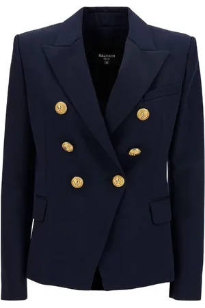 Balmain Mujer, Chaquetas, Azul, Talla: M