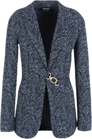 Giorgio Armani Mujer, Chaquetas, Azul, Talla: S