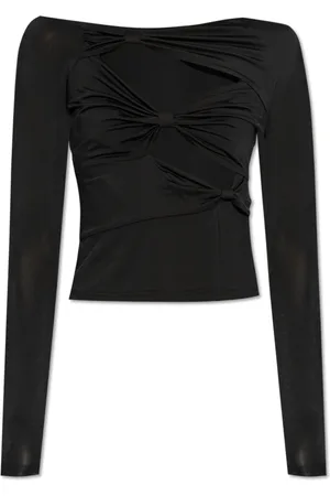 Cult Gaia Mujer, Camisetas, Negro, Talla: S