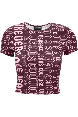 VERSACE Mujer, Camisetas, Púrpura, Talla: XS