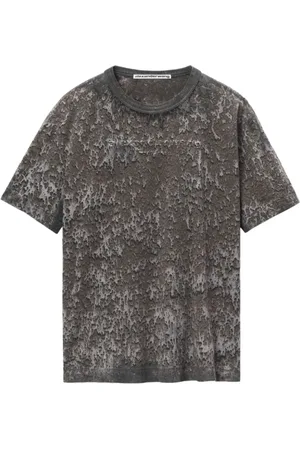 Alexander Wang Mujer, Camisetas, Gris, Talla: S